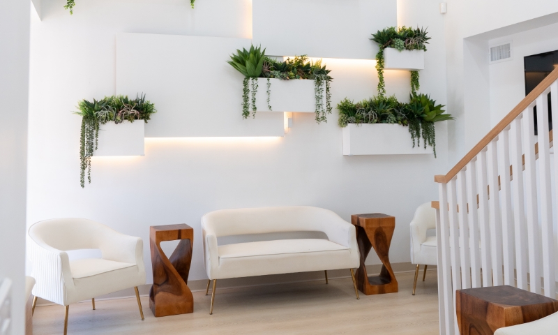 Dental reception desk