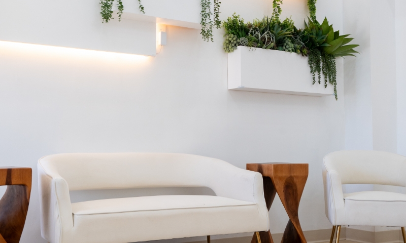 Dental reception desk