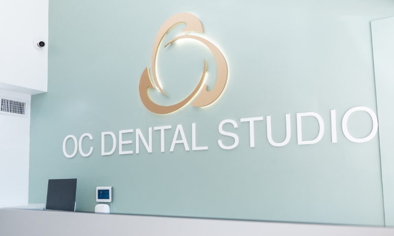 Dental reception desk